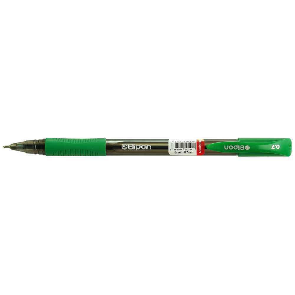 خودکار سبز 0-7 سمی ژل الیپون en01 کد8261109