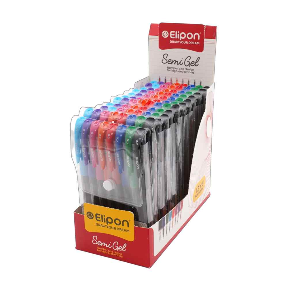 خودکار 8رنگ 0-7سمی ژل الیپون ea01 کد8261218
