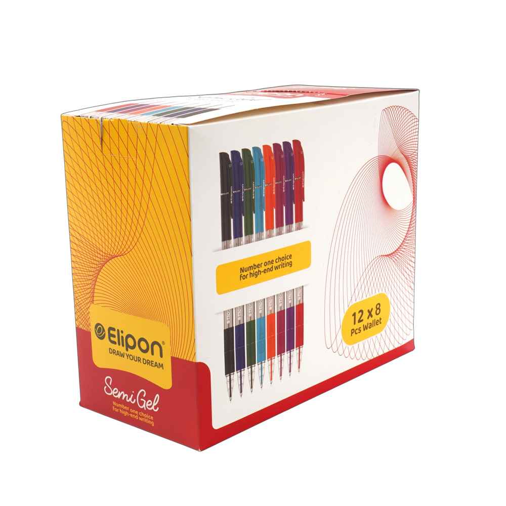 خودکار 8رنگ 0-7سمی ژل الیپون ea01 کد8261218