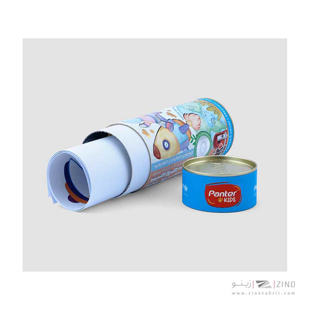 کارگاه مدادرنگی قوطی(نقاشی رولی با تکنیک مداد رنگی)185میلیمتری پنتر کدPU104