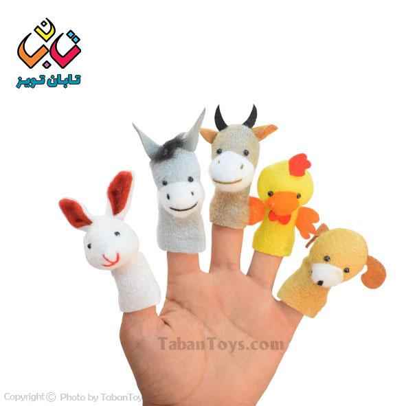 عروسک انگشتی حیوانات مزرعه 24