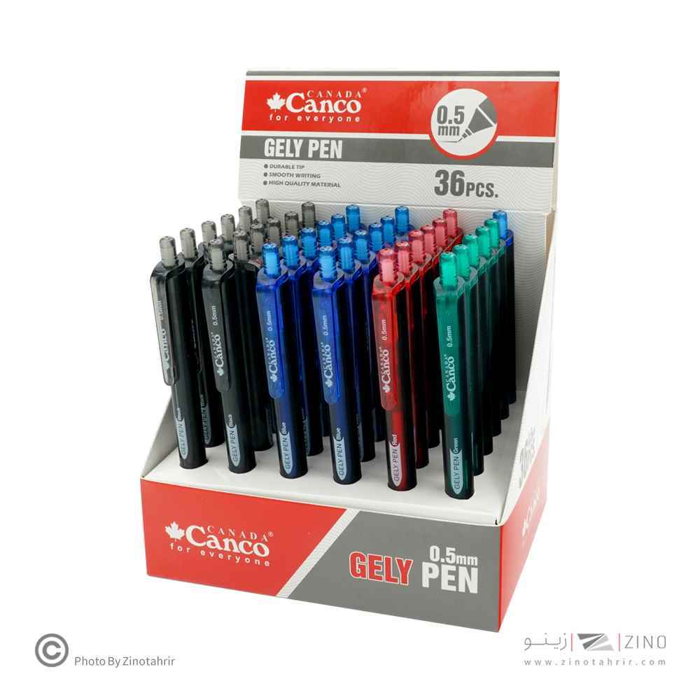 روان نویس فشاری رنگ جور0/5 (پاور ژل) سری Gely pen کنکو