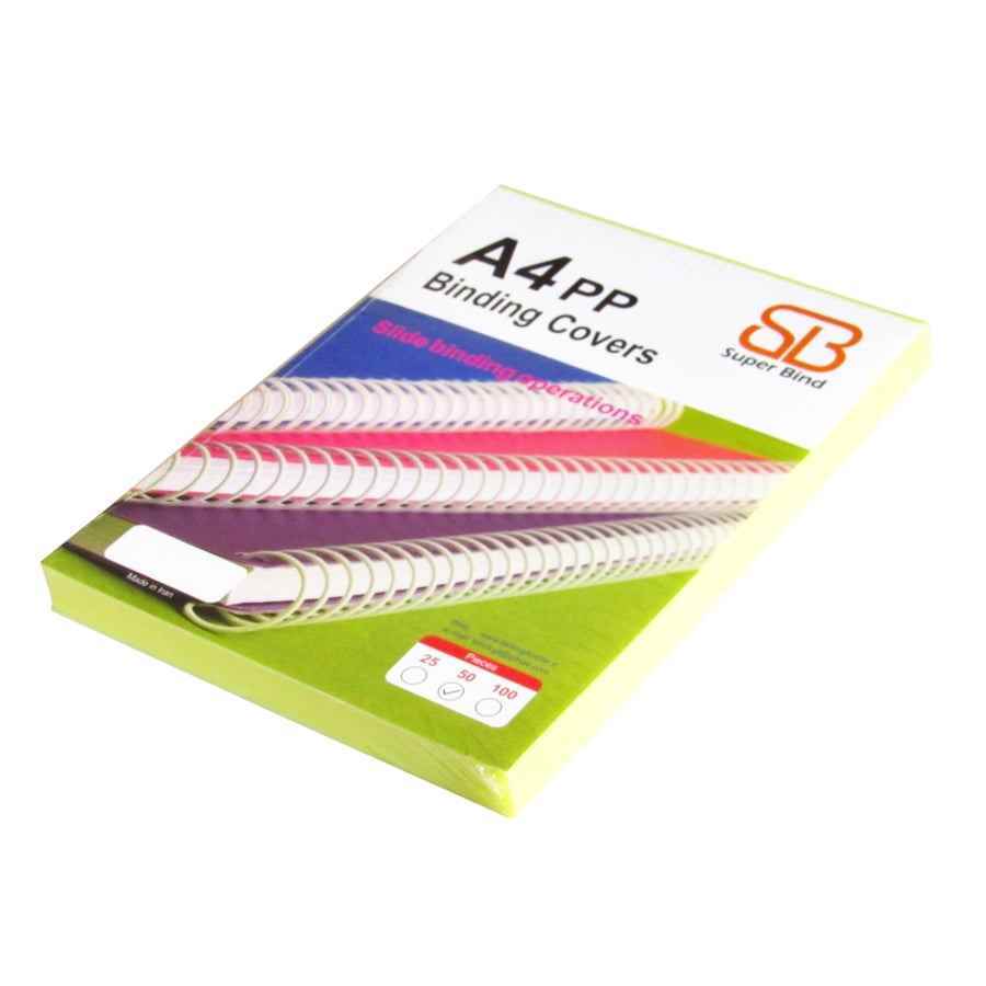 طلقA4نارنجی450میکرون سوپربایند