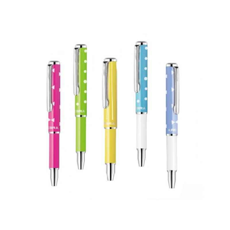 خودکار 0/7 رنگ فانتزی کشویی مینی زبرا رگلام 36 عددی SL-F1