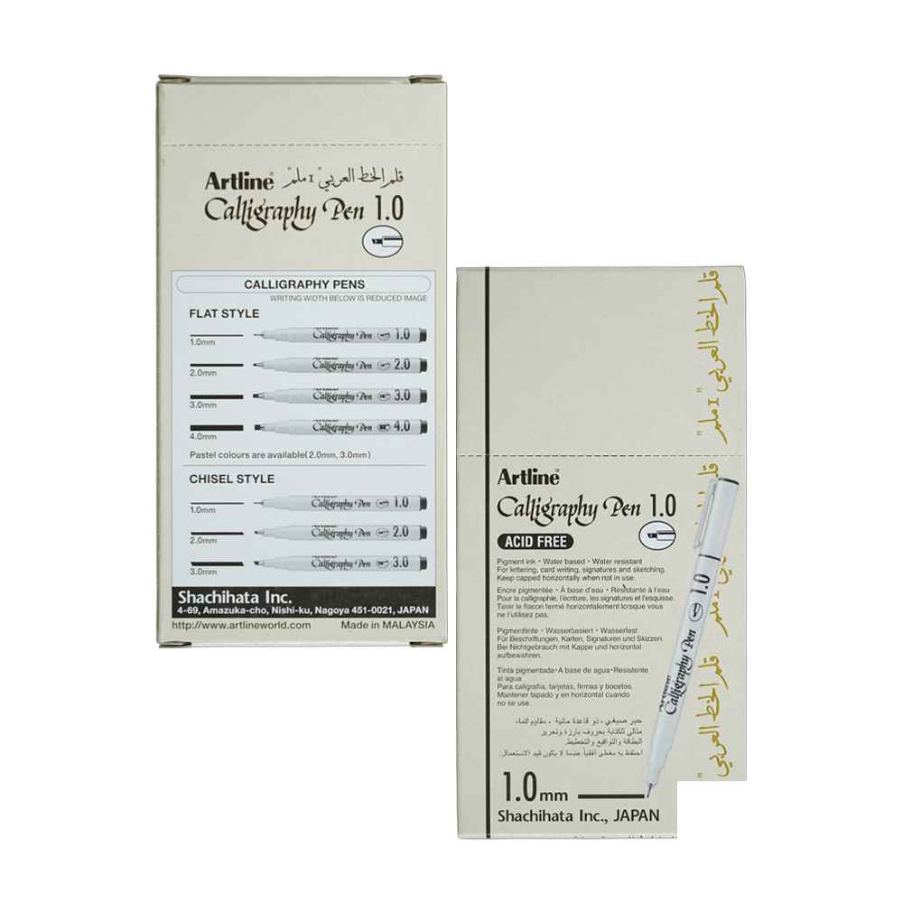 قلم خطاطی 1-0آبی لاتین آرتلاین ek-241n-ab