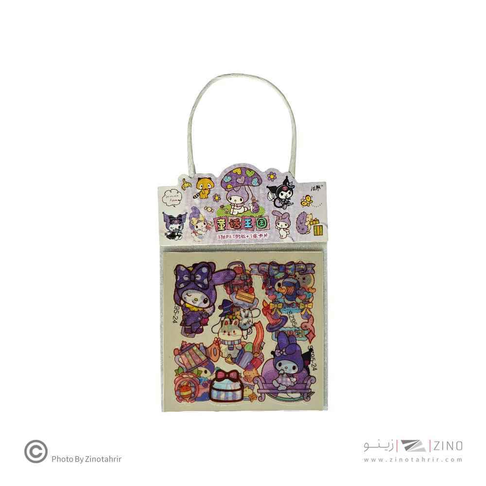 استیکر فانتزی(طرح کرومی)کدB12 یاکدSZ-95