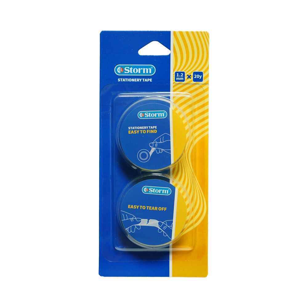 چسب نواری فانتزی رنگی1/2سانت 20یارد استورم کدHL-102527