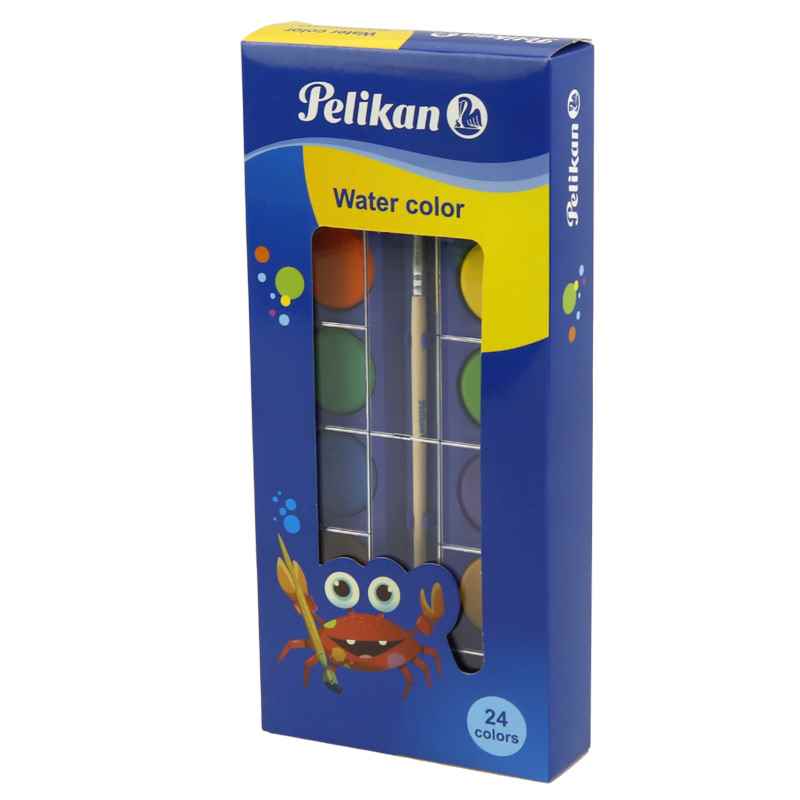آبرنگ 24 رنگ پلیکان pelikan wa-24-606017