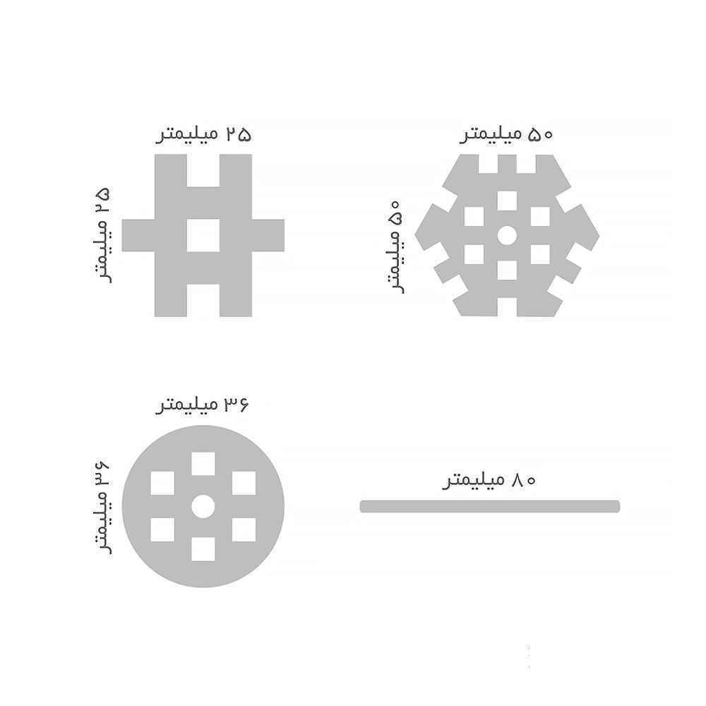 بازی ساختنی شش پر ساخت و سازمشکیهوپا