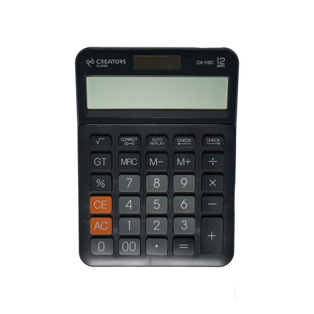 ماشین حساب رومیزی 2صفر12رقم سیکلاس کدCX-118C