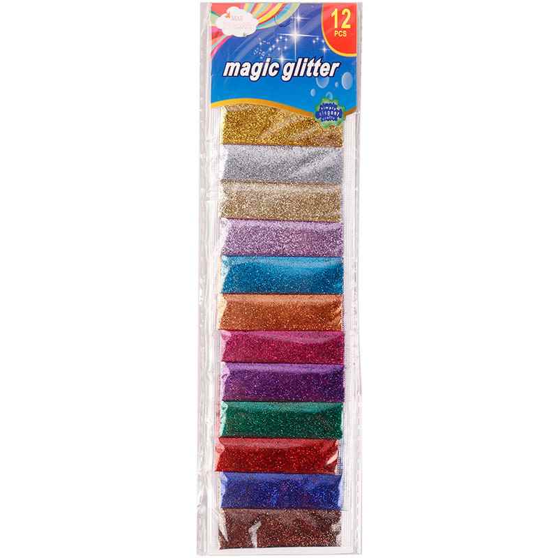 پودر اکلیل رنگی magic glitter