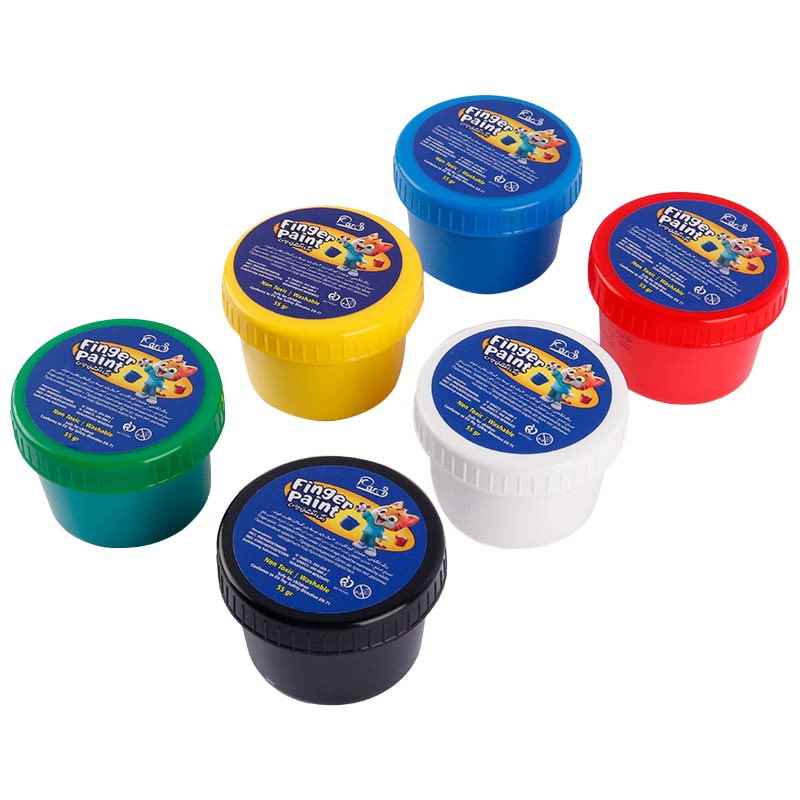 رنگ انگشتی 6 رنگ پارس pars