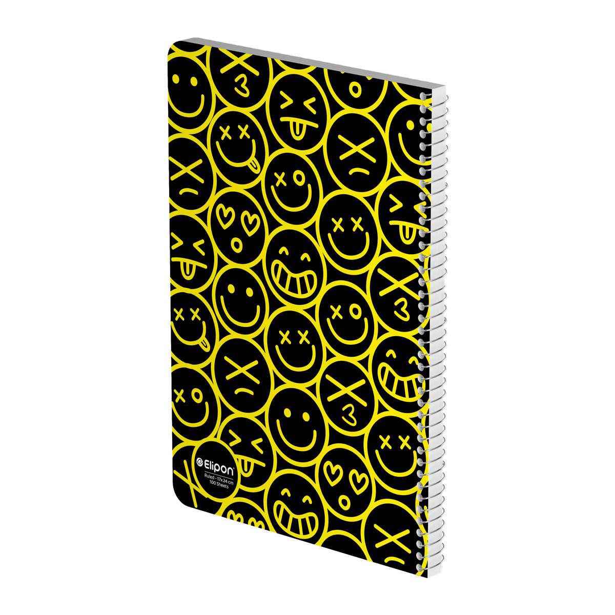 دفتر100برگ وزیری سیمی مجلدفانتزی الیپون کد241
