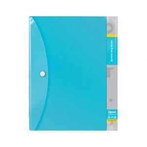دفترکلاسوری 100برگ طلقی استریپ الیپون کد287