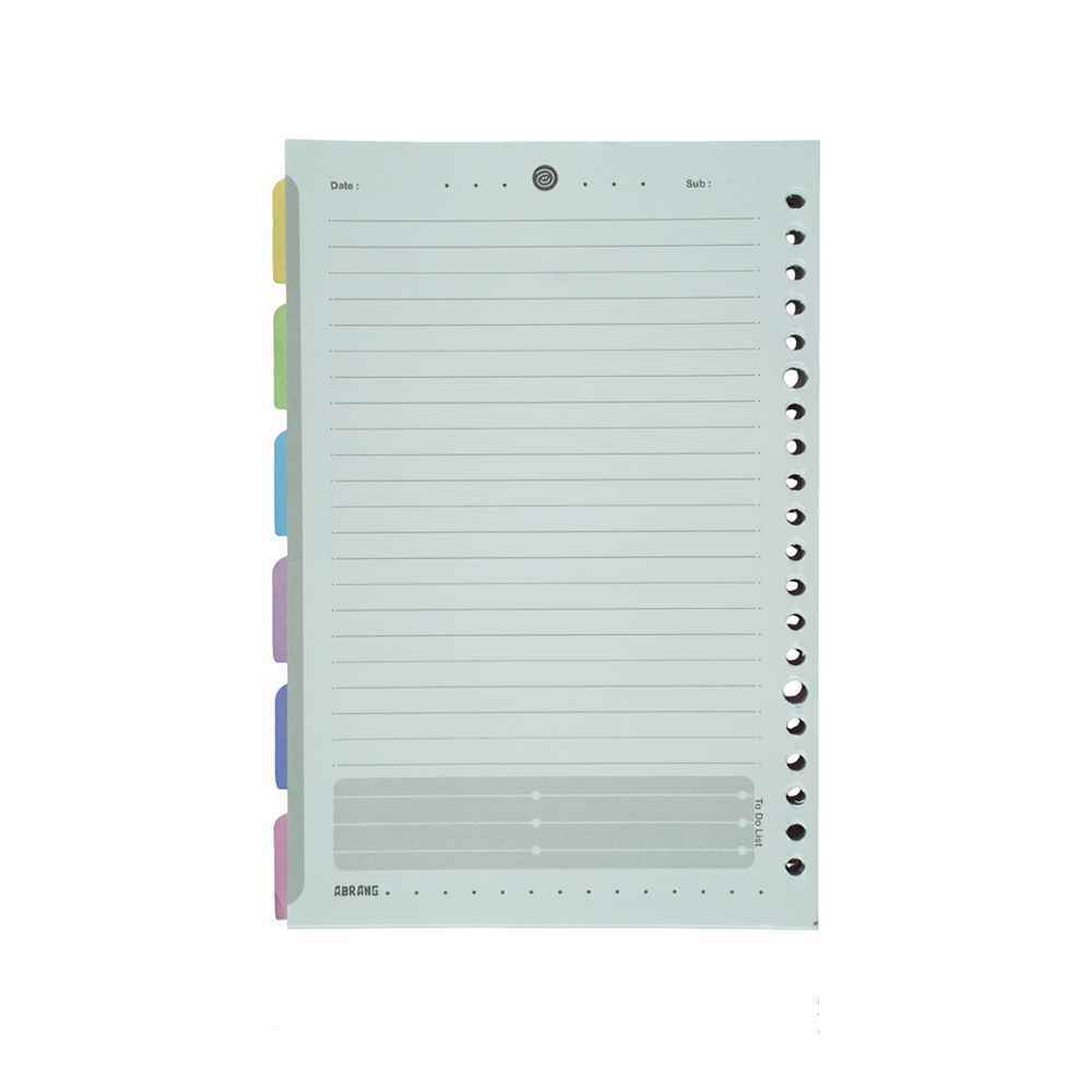 یدک دفتر کلاسوری 20 حلقه a5 آبرنگ کدa059
