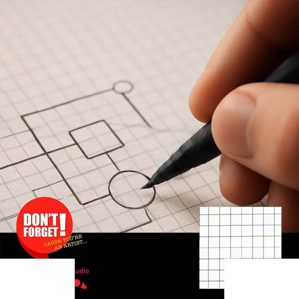 دفترخلاقیت ته دوخت 15*21.5همیشه