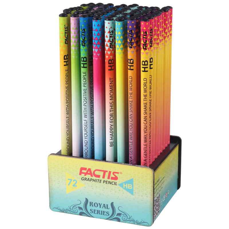 مداد مشکی طرح رویال فکتیس factis
