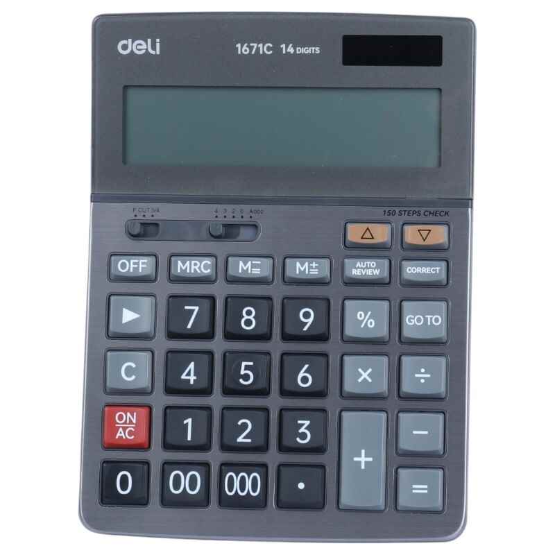 ماشین حساب دلی deli 1671c