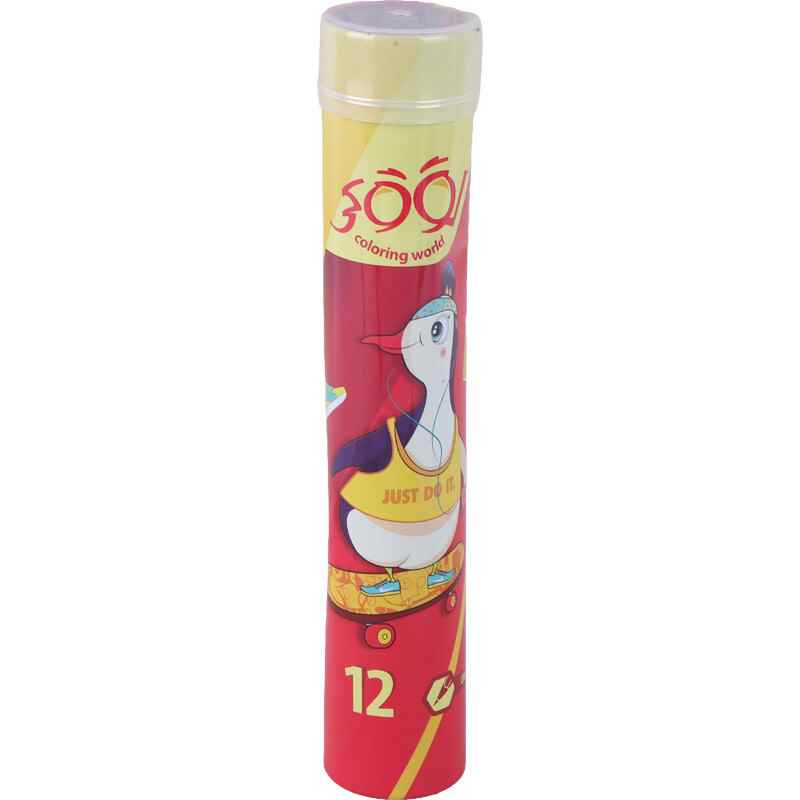 مداد رنگی 12 رنگ لوکی کد 4012