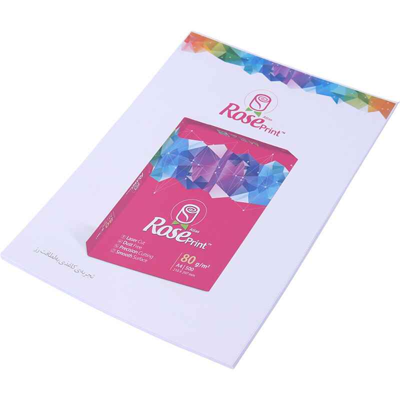 کاغذ a4 رز پرینت 80 گرم
