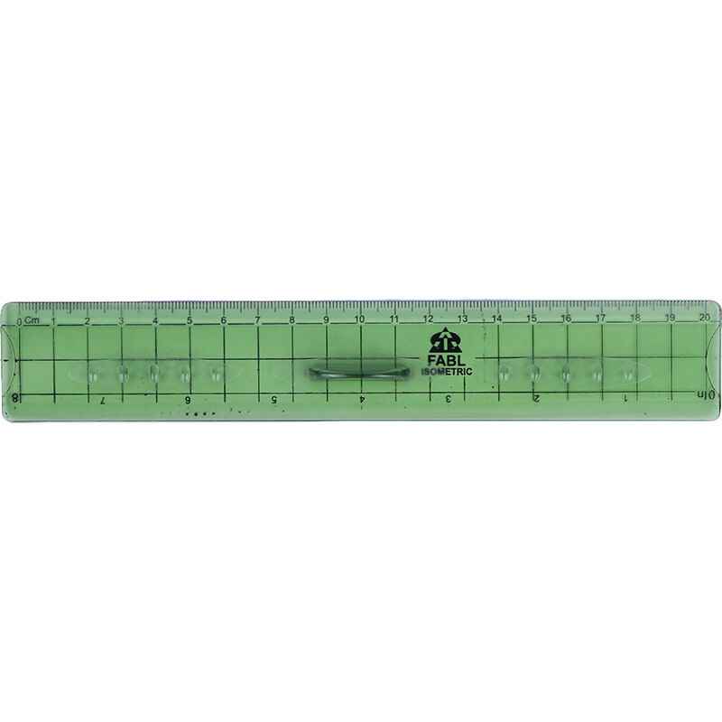 خط کش پلاستیکی دسته دار فابل 20cm