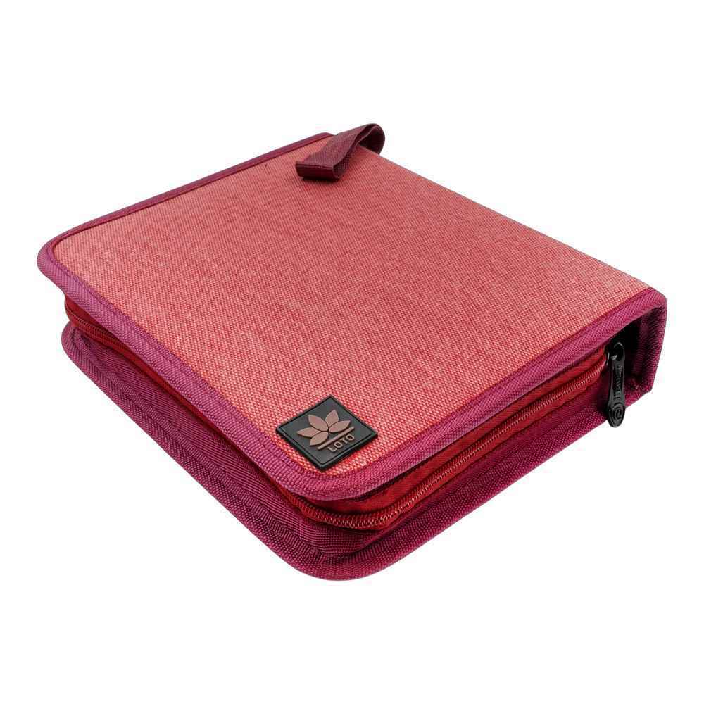 کیف مدادرنگی 120عددی تک زیپ سری -a جدید لوتو (فقط کیف)