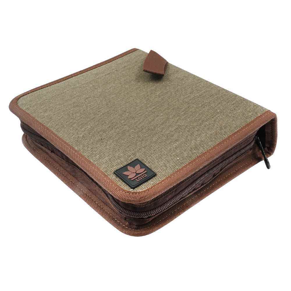 کیف مدادرنگی 120عددی تک زیپ سری -a جدید لوتو (فقط کیف)