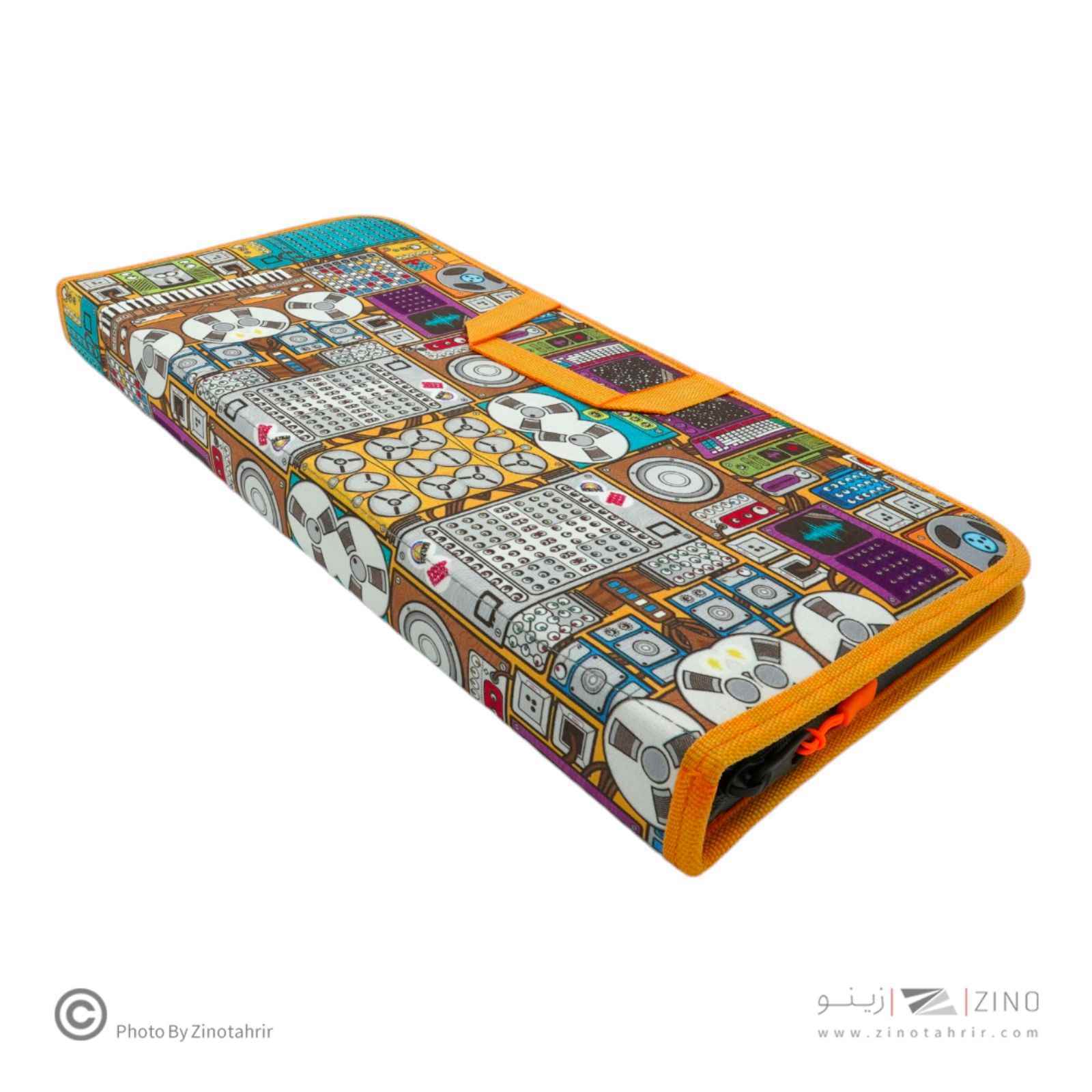 کیف مدادرنگی 120عددی تک زیپ سری A لوتو( فقط کیف )