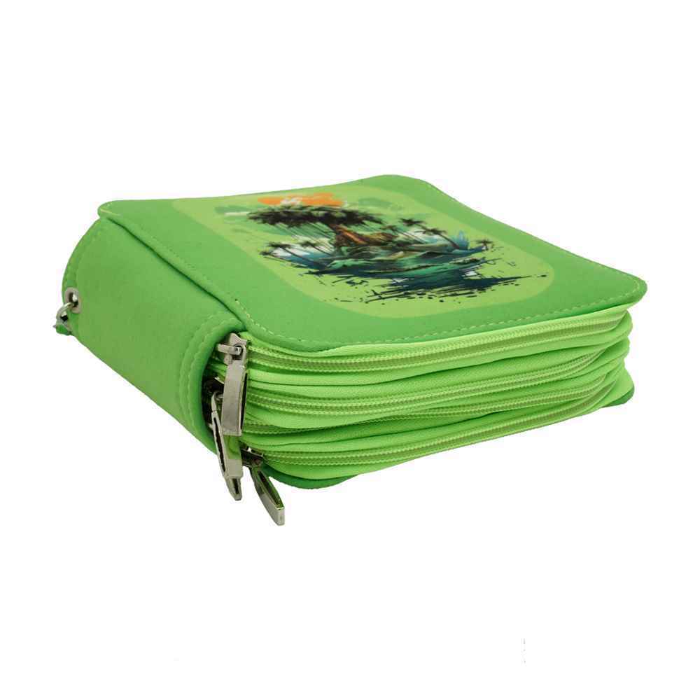 کیف مدادرنگی 120عددی چهار زیپ سریB لوتو( فقط کیف )