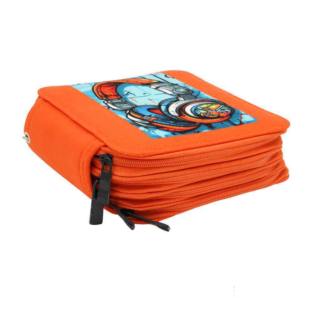 کیف مدادرنگی 120عددی چهار زیپ سریB لوتو( فقط کیف )