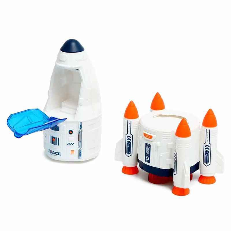 اسباب بازی مدل پایگاه فضایی طرح شاتل فضاپیما کد h523-3 مجموعه 7 عددی