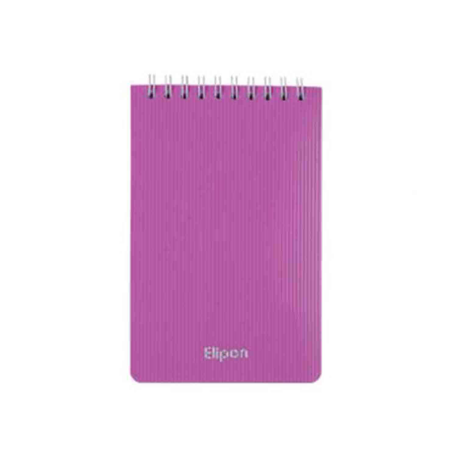 دفتریادداشت 80برگ 100*150سیمی جلدنرم فانتزی الیپون کد262