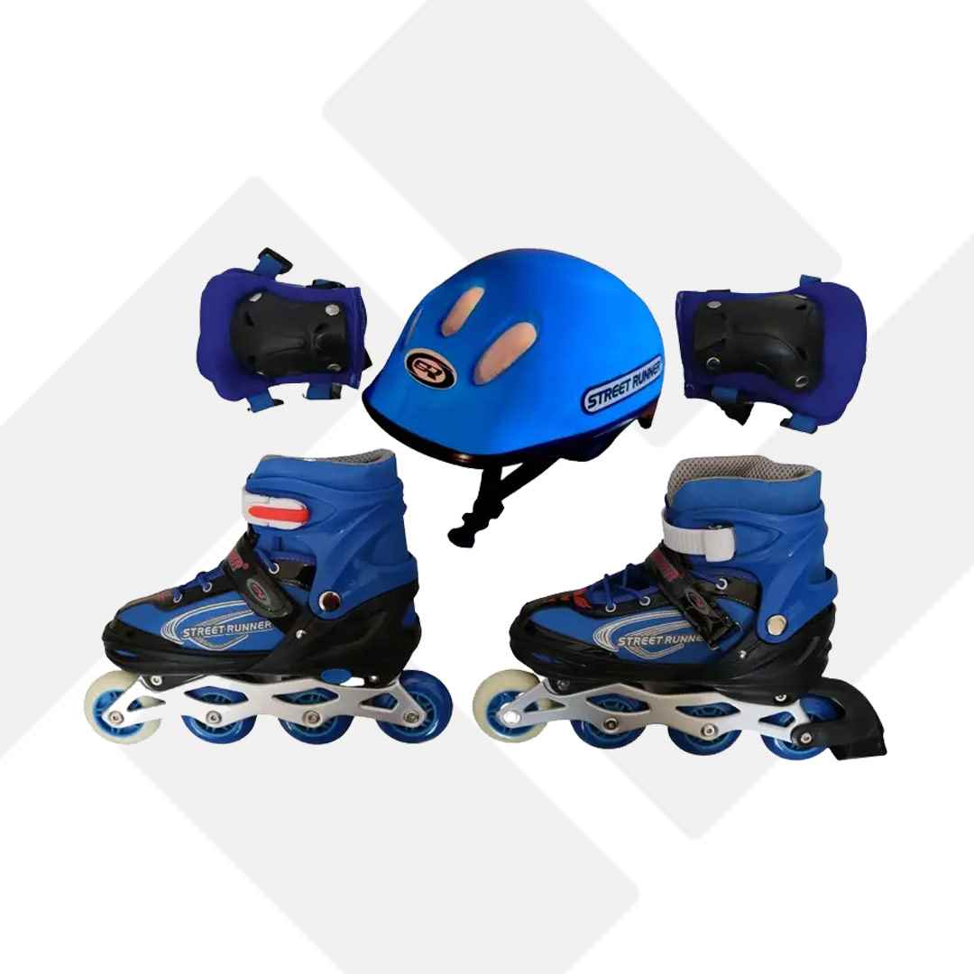 کفش اسکیت استریت رانر متوسط 501m سایز 35-38 تسما 6