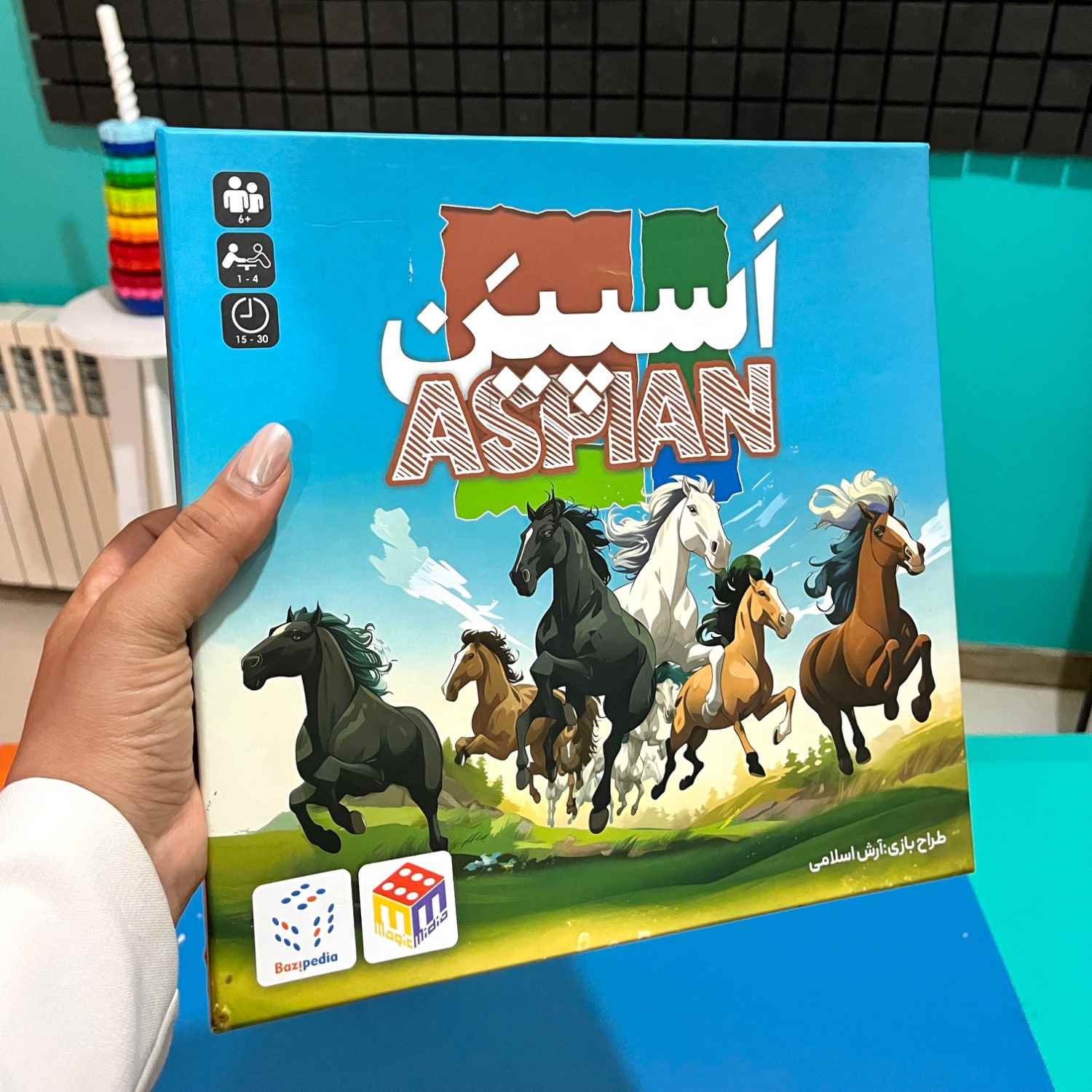 بازی فکری اَسپیَن 063 هاردباکس 12