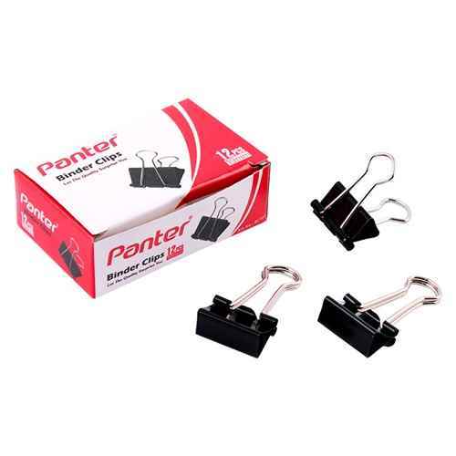 گیره دوبل 19mm مشکی bc101 پنتر