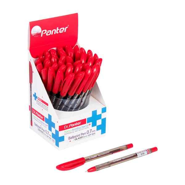 خودکار قرمز نوک 0-7 کریستال نانو آنتی باکتریال dp105 پنتر