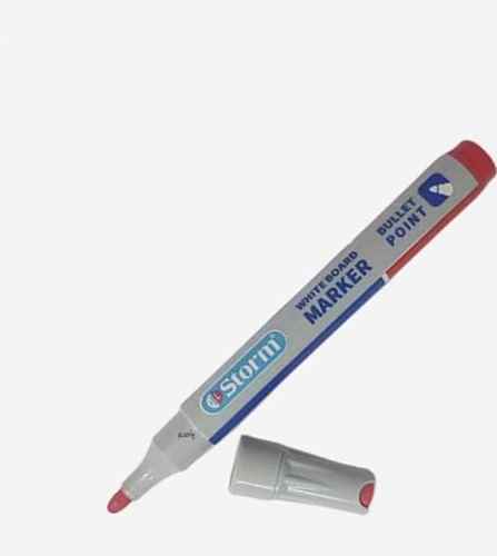 ماژیک وایت برد قرمز نوک گرد hl-340773 استورم 12عددی